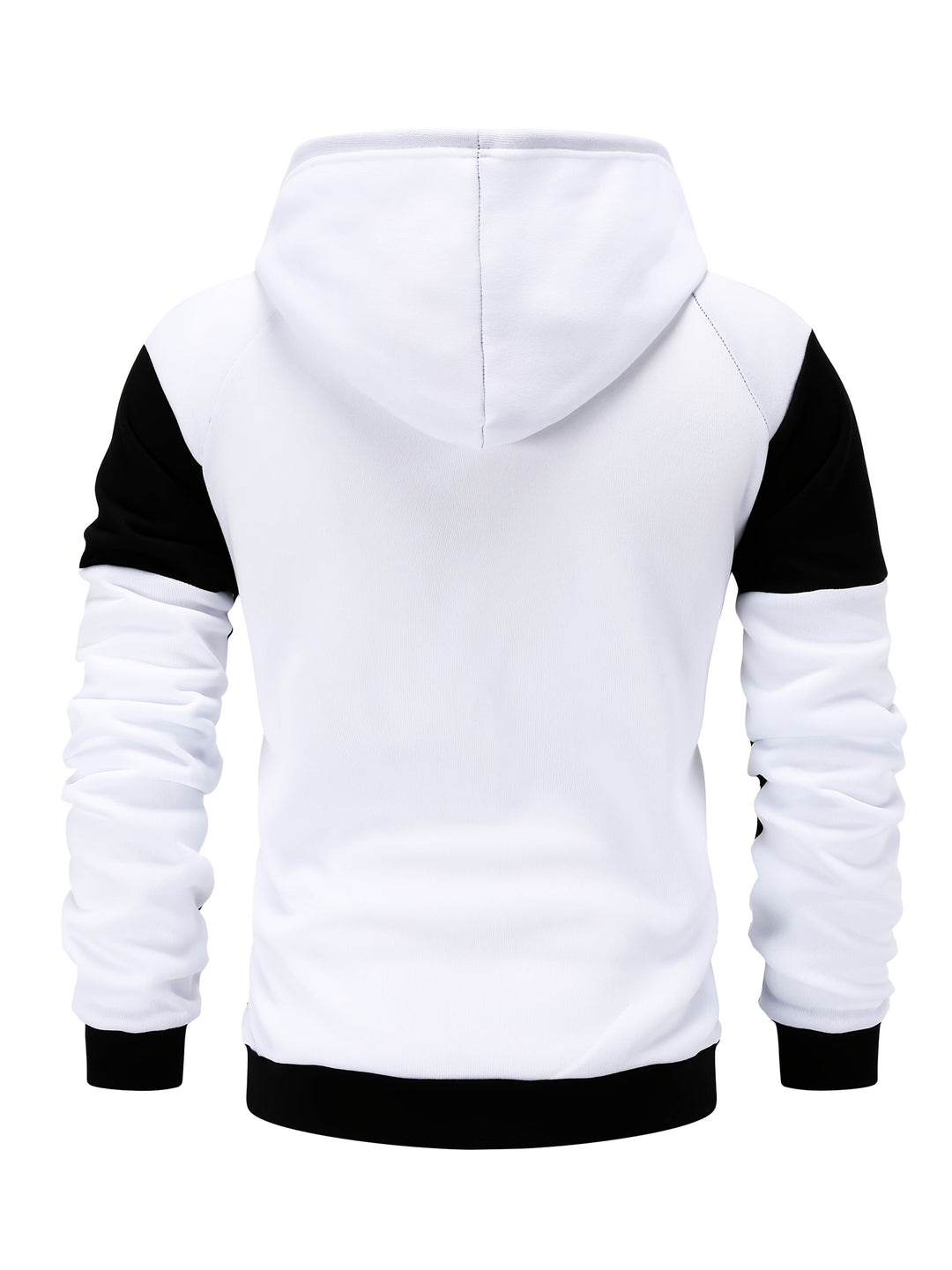 Blok kolorystyczny Zip-Up z kapturem kurtka