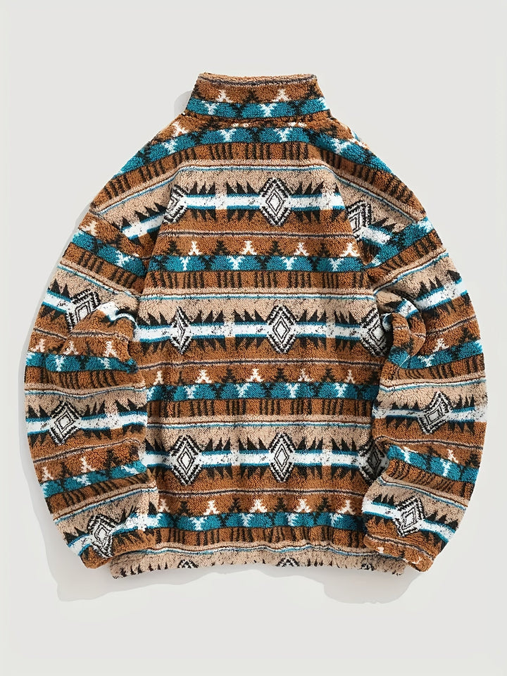 Tradycyjny zamek 1/2 sweter