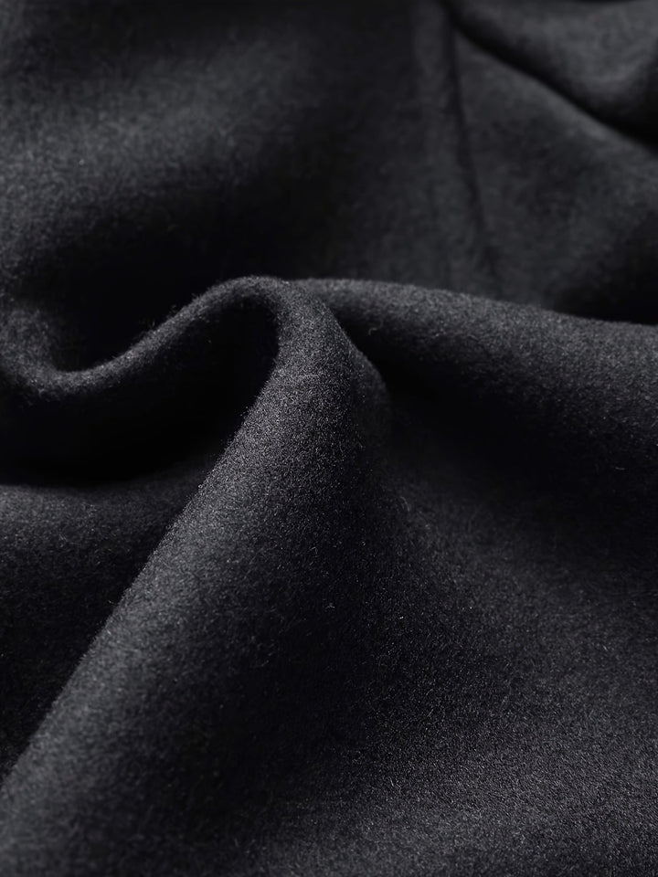 Dopasowany Single-Breasted Overcoat