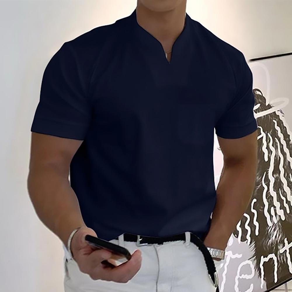 Elegancki kołnierz koszulka polo