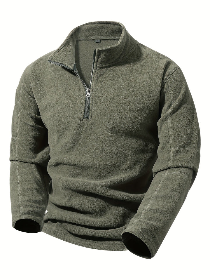 Zamek 1/2 stójka sweter