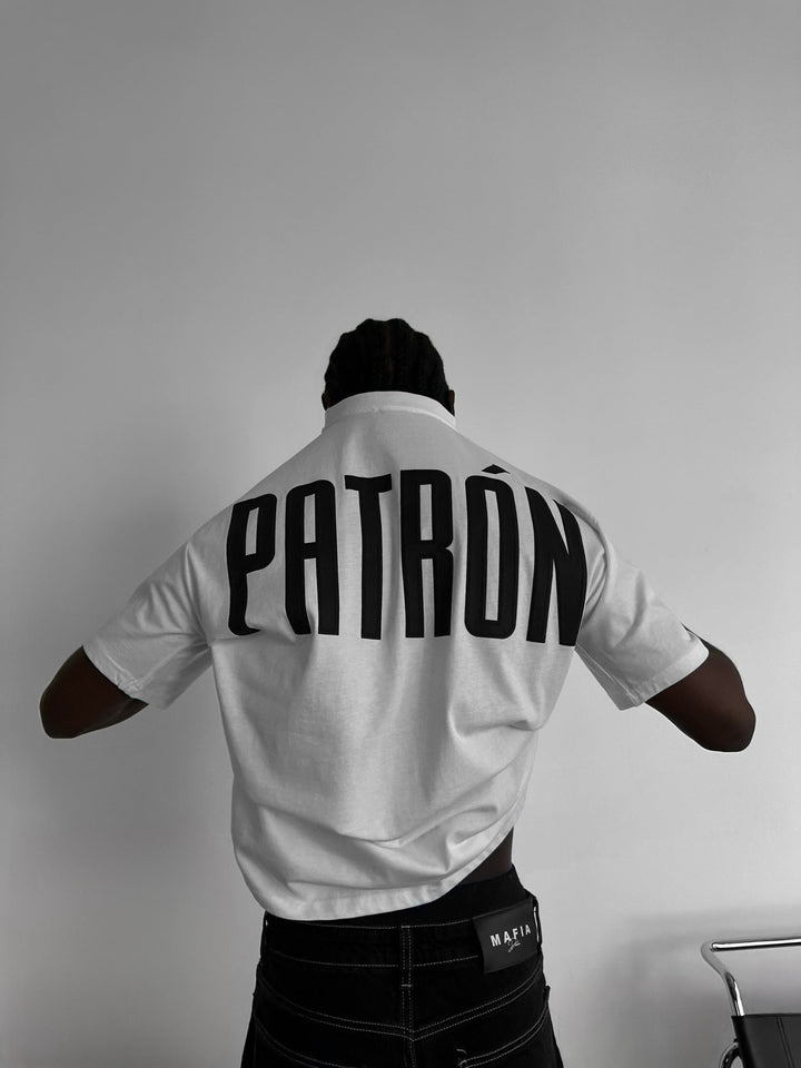 T-shirt Oversize Patron - Ecru