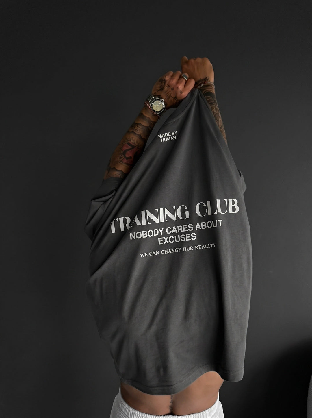 Oversize Training Club T-Shirt - Antracyt