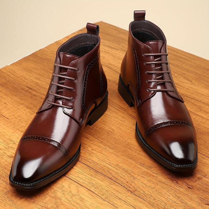 Elegancki Cap-Toe botki