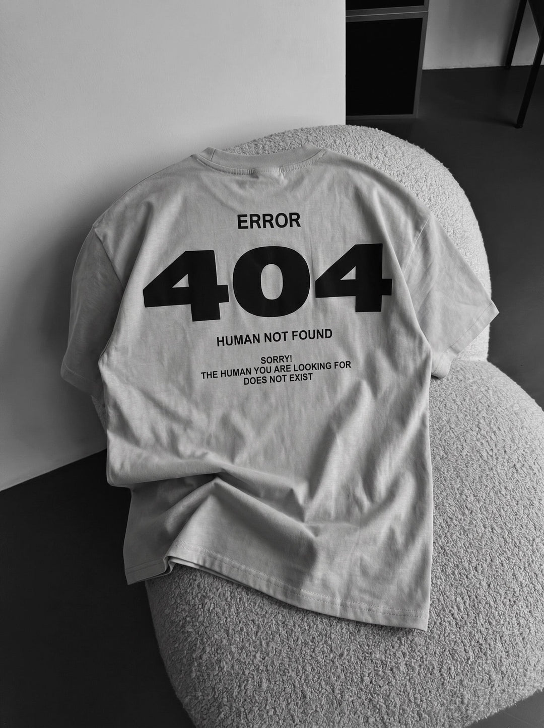T-shirt Oversize 404 - Szary
