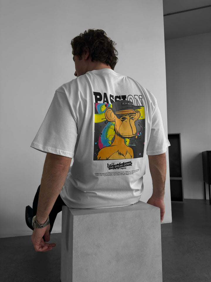 T-shirt Oversize Passion - Ecru