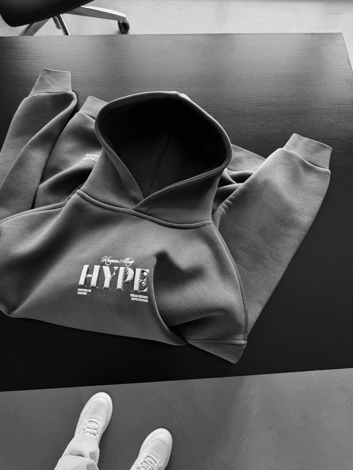 Hoodie Oversize Hype - Antracyt