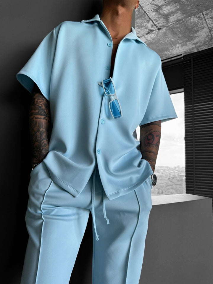 Koszula Diver Oversize - Baby Blue