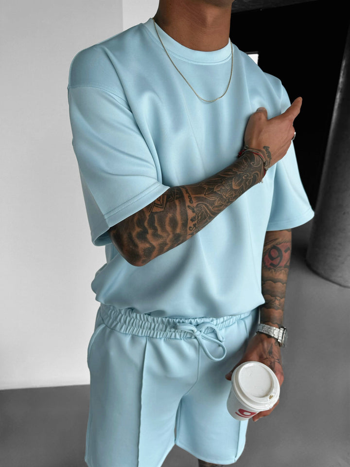 Koszulka Diver Regular Fit - Babyblue