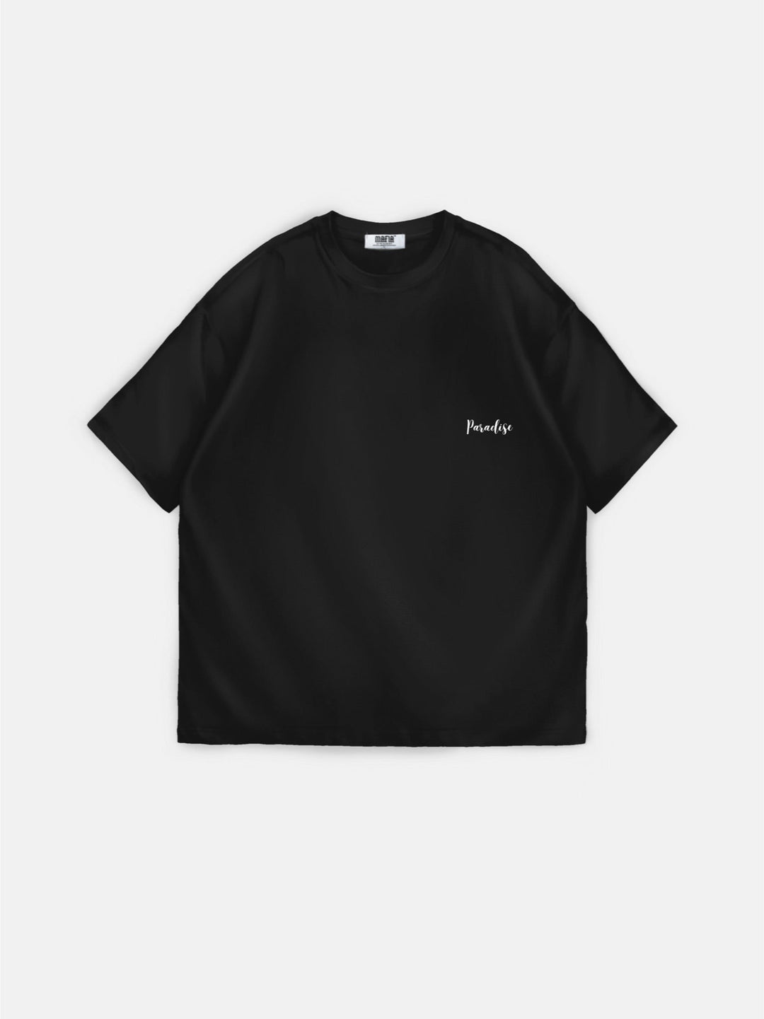Koszulka Oversize Parrot Paradise - Czarna i Zielona