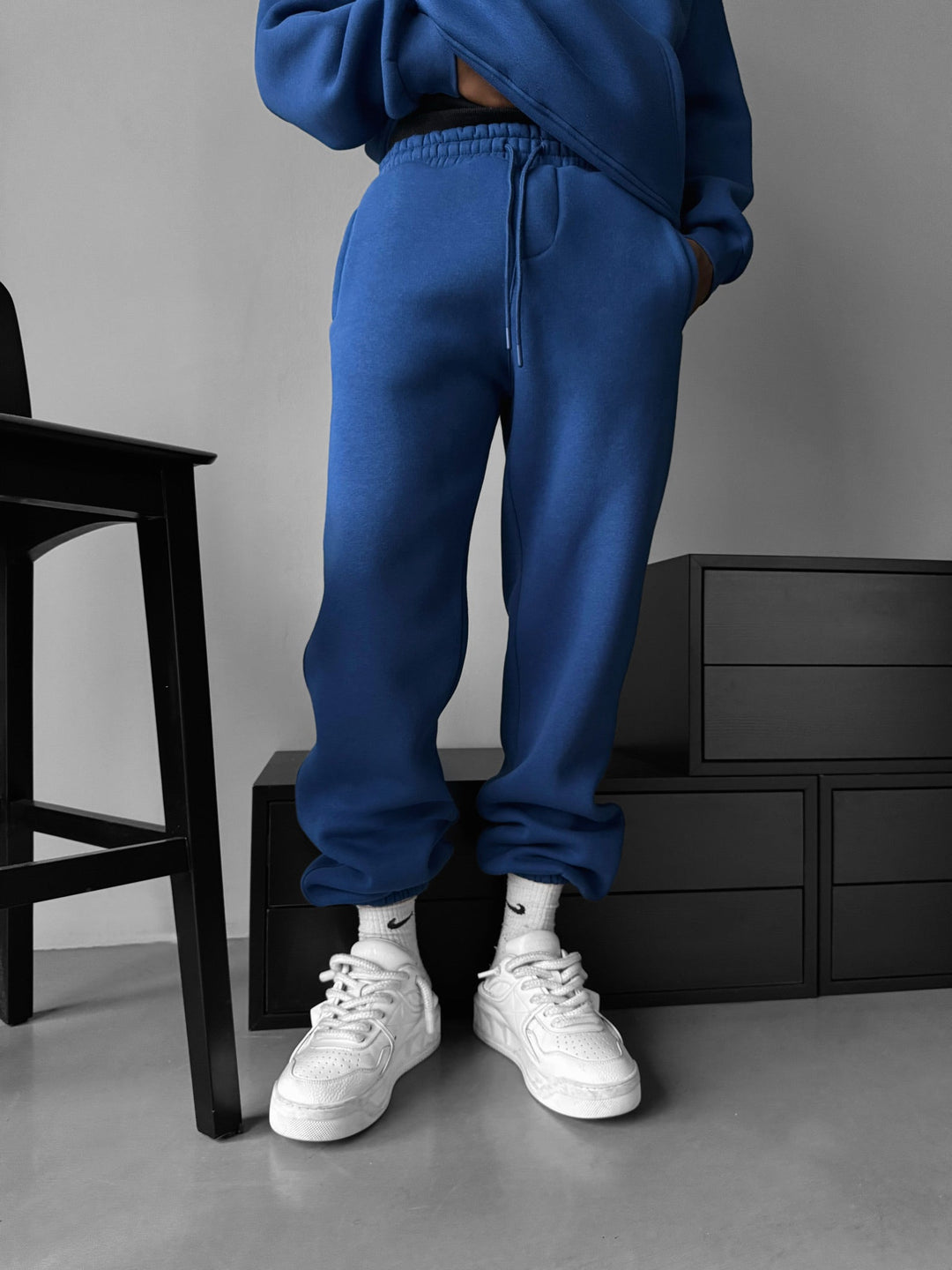 Basic Jogger - Navy Peony