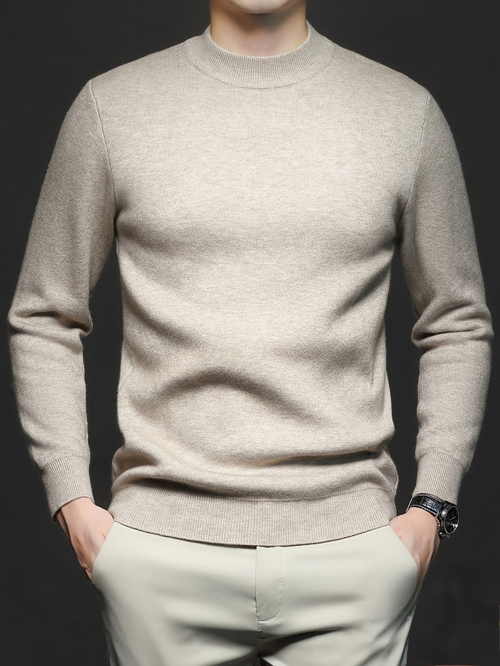 Elegancki półgolf sweter