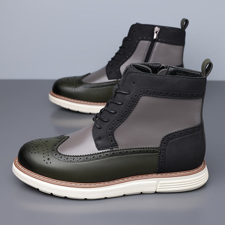 Elegancki wingtip botki