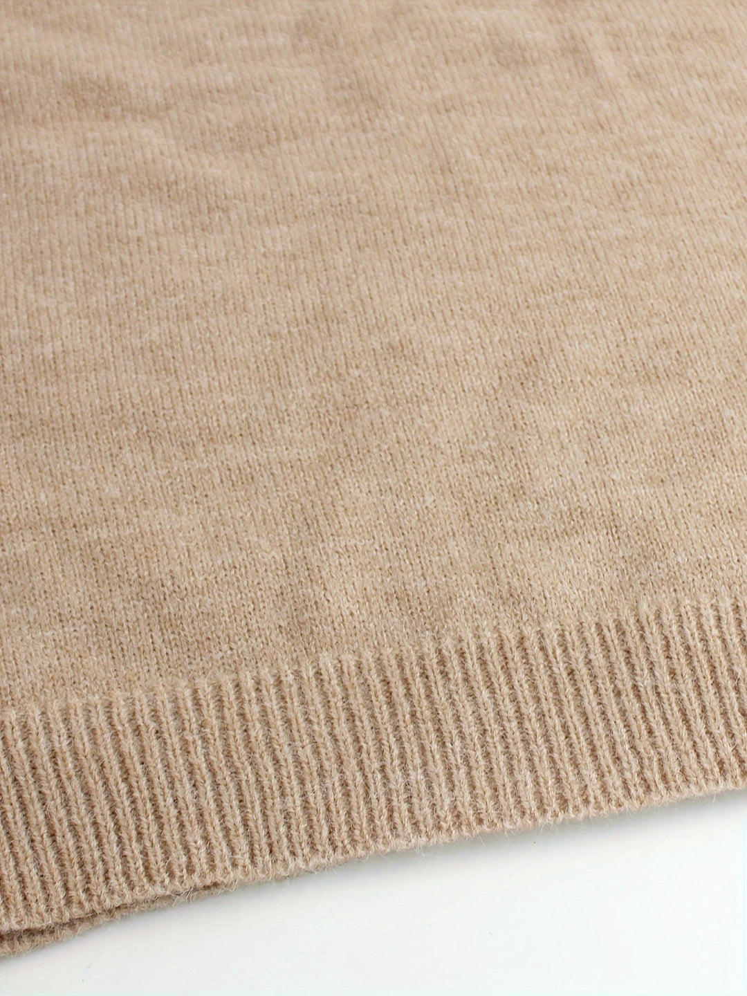 Striped-Cuff prążkowany sweter