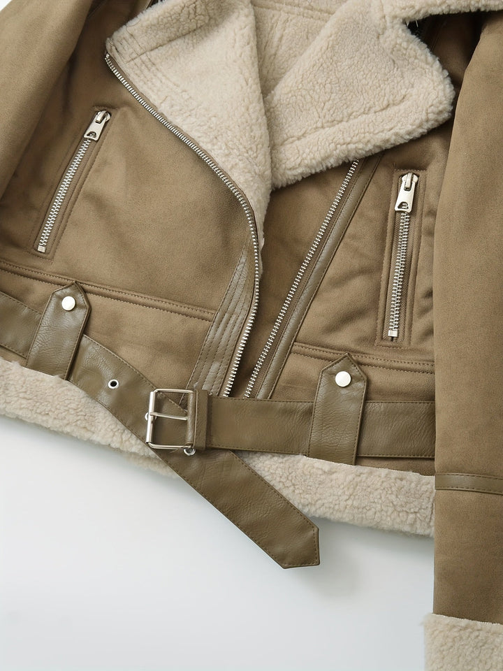 Belted lotniczy kurtka
