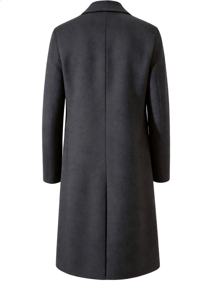 Elegancki długi Trench płaszcz