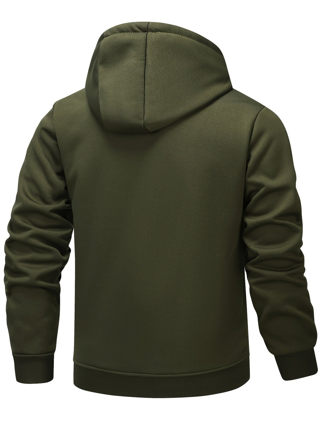 Przytulny z kapturem Zip-Up kurtka