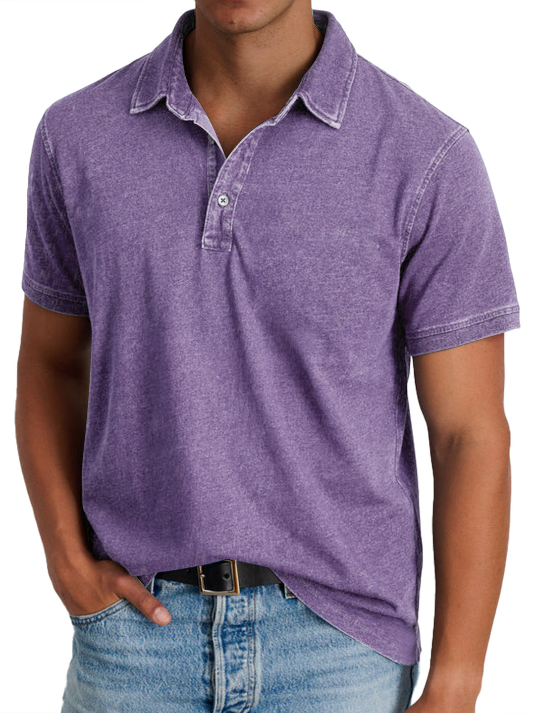 Elegancki tradycyjny koszulka polo
