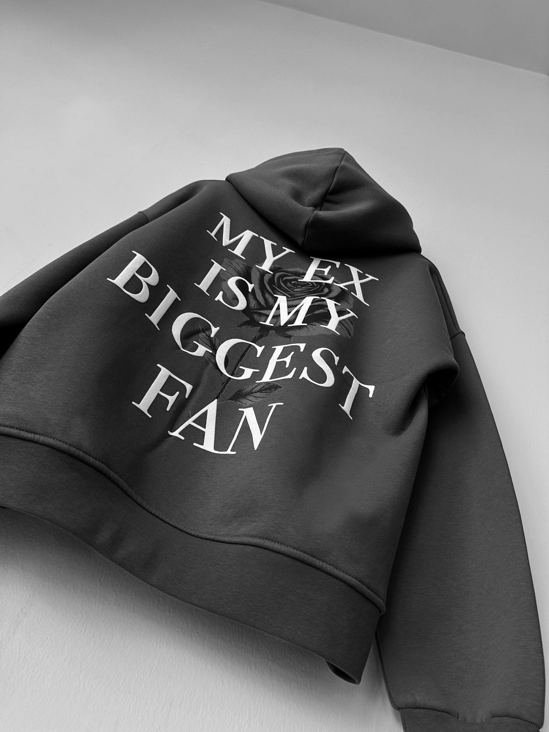 Oversize “EX” Hoodie - Antracyt