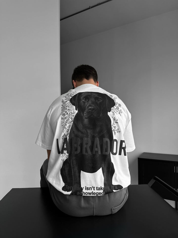 Oversize T-shirt Labrador - Ecru