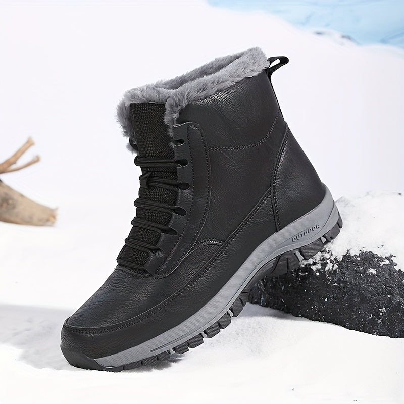 Ciepły-Lined zimowy Trail buty