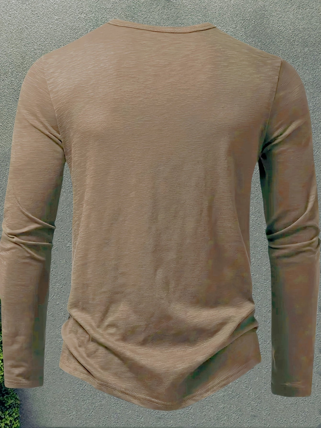 Klasyczny Button-Placket Henley