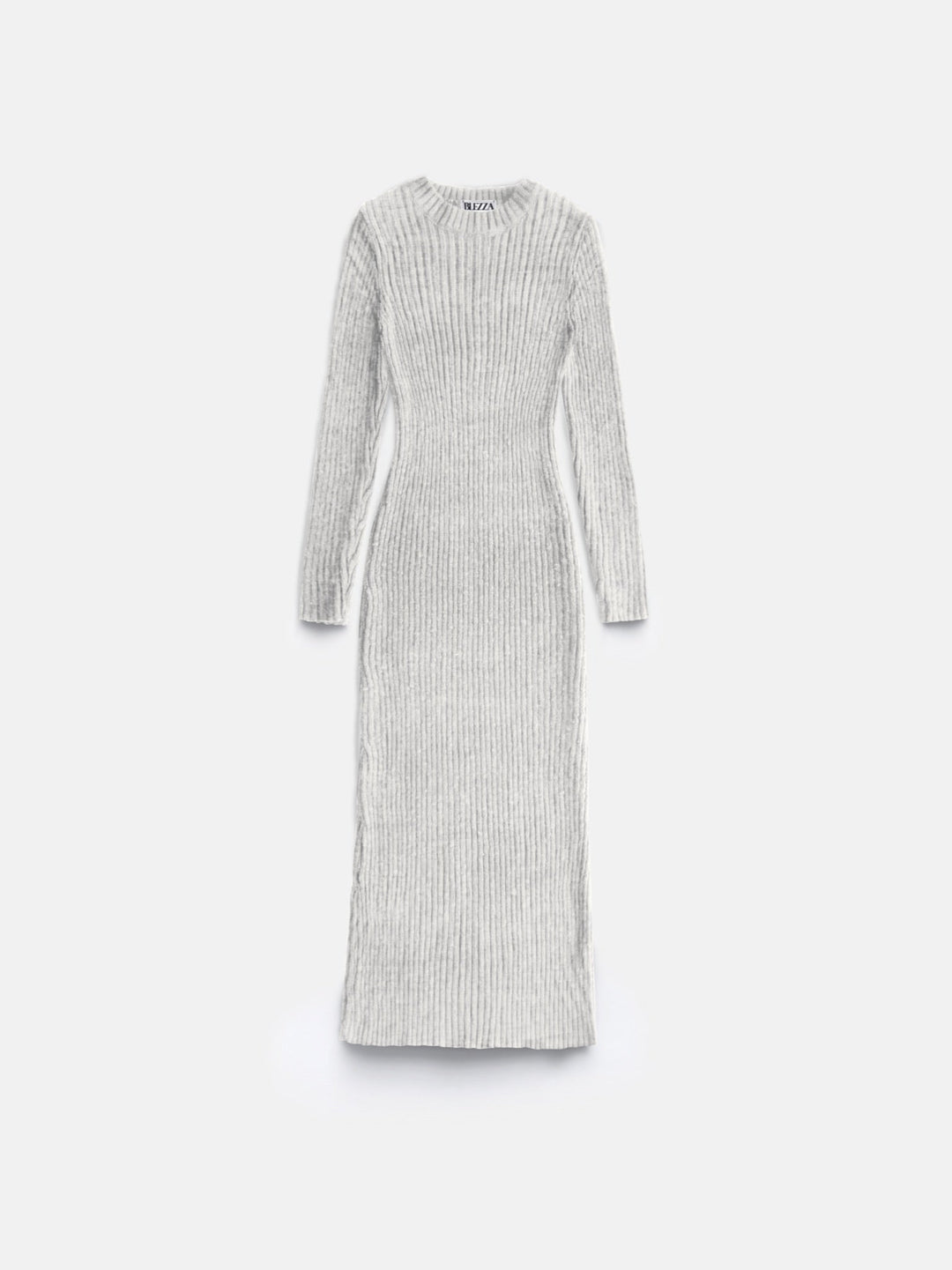 Sukienka Maxi Knit - Popiel
