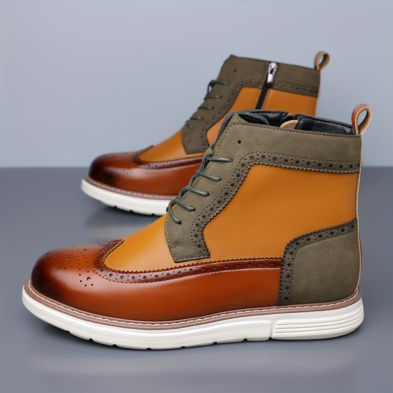 Elegancki wingtip botki