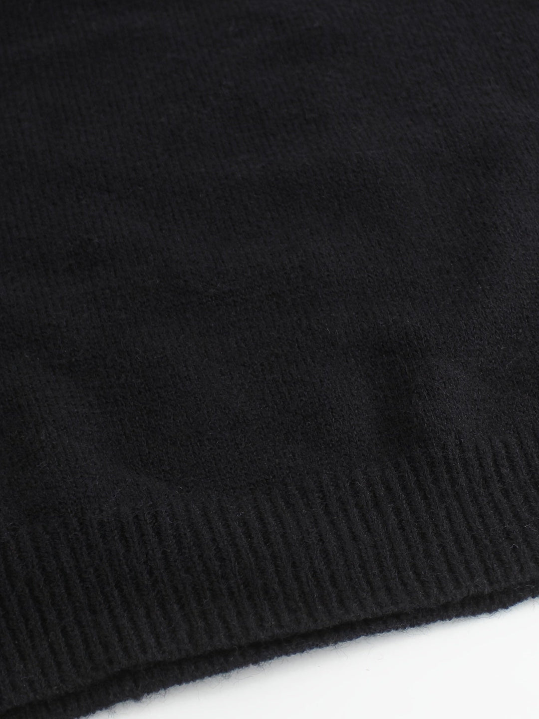 Striped-Cuff prążkowany sweter