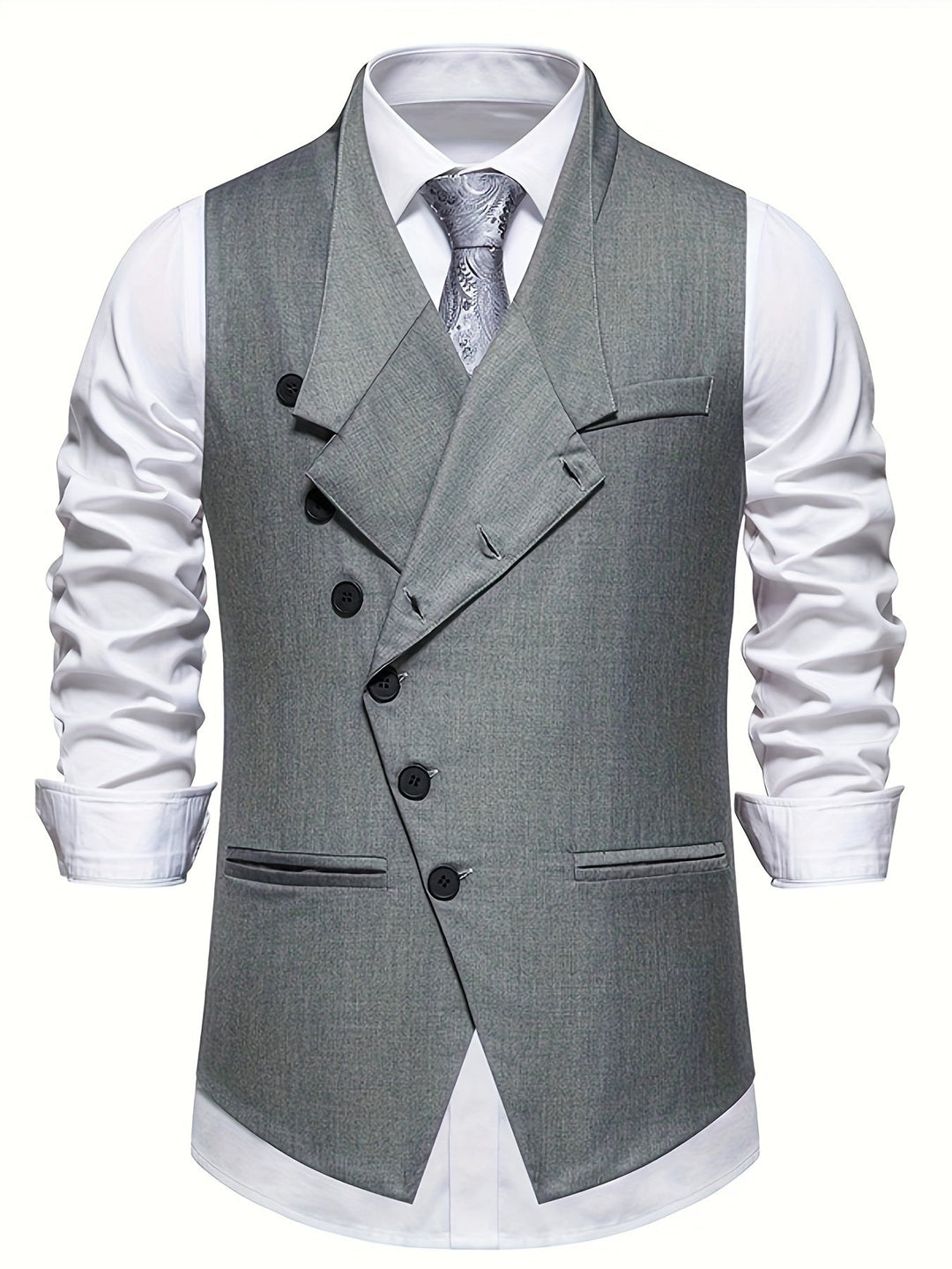 Elegancki Asymmetrical kamizelka
