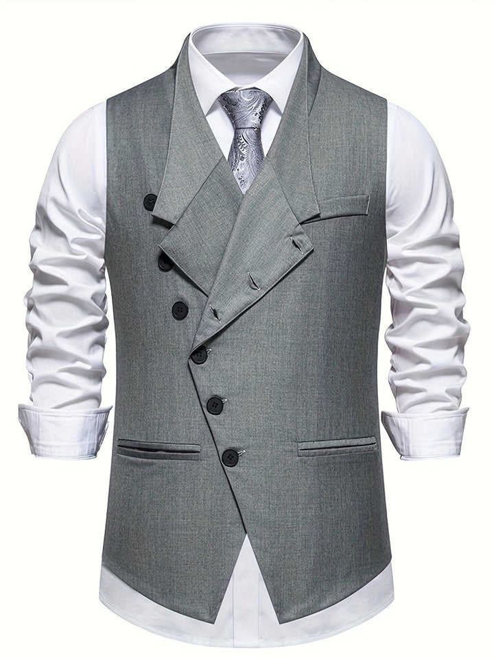 Elegancki Asymmetrical kamizelka
