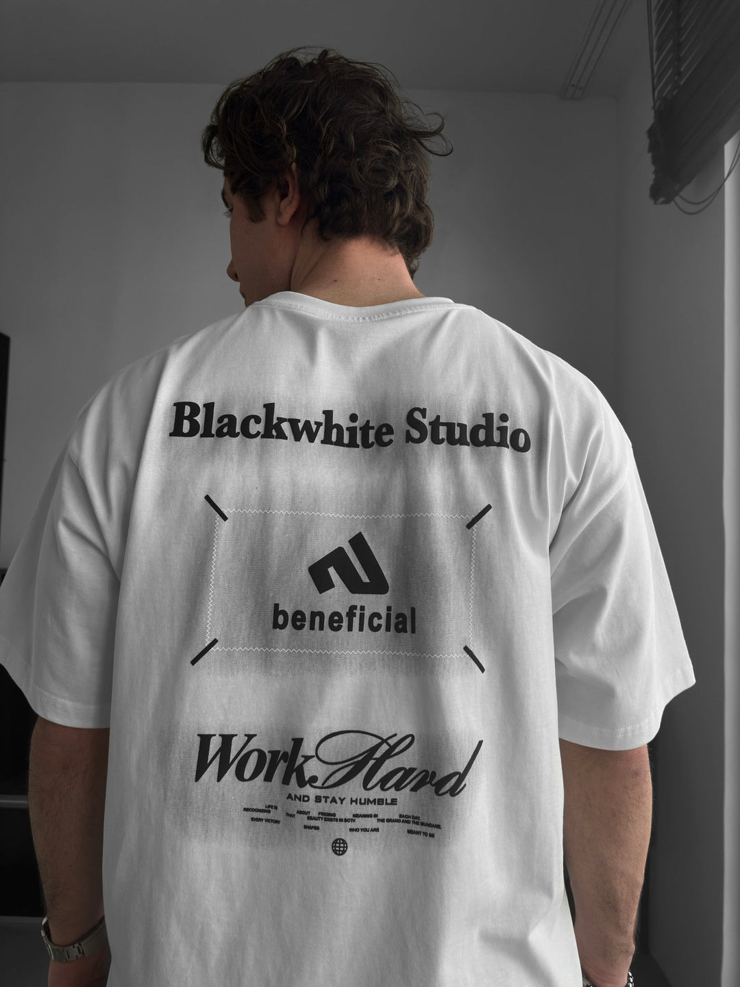 Oversize Beneficial T-shirt - Ecru