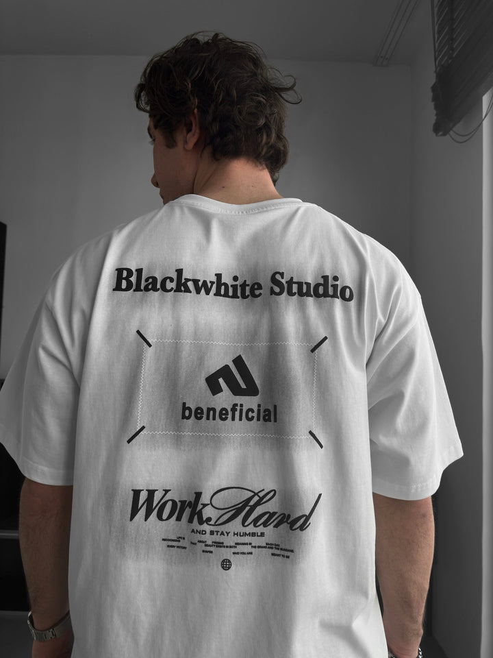 Oversize Beneficial T-shirt - Ecru