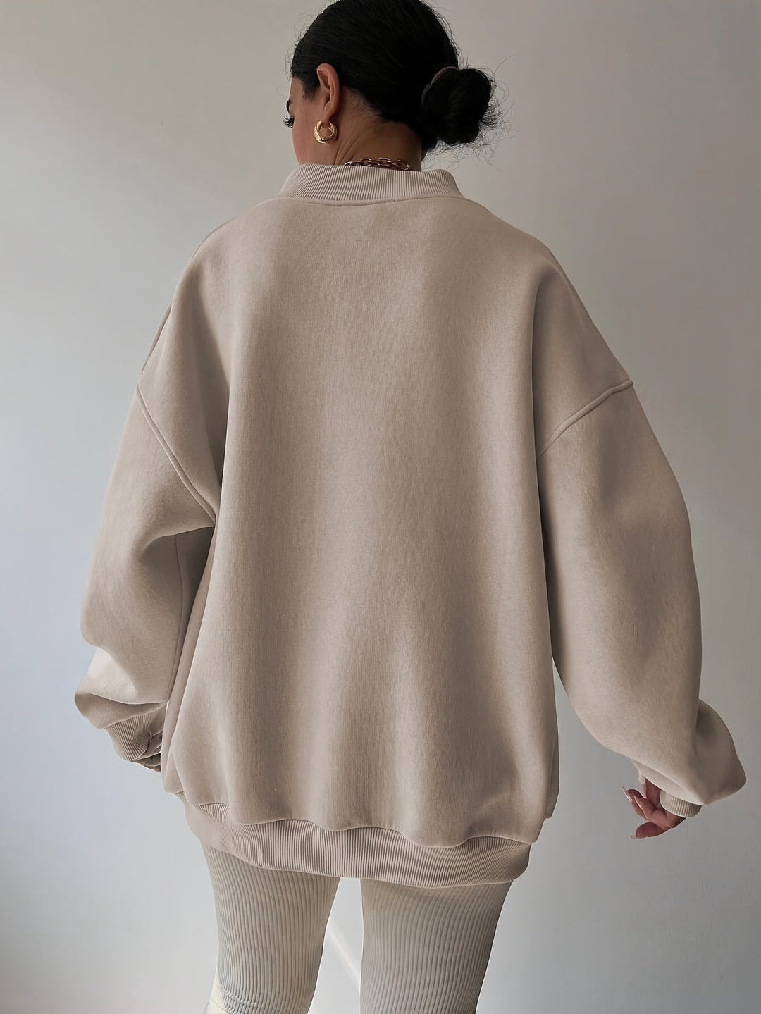 Swobodny zamek 1/2 bluza