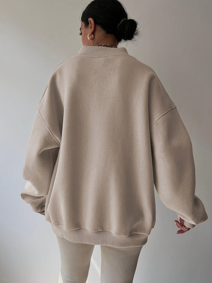 Swobodny zamek 1/2 bluza