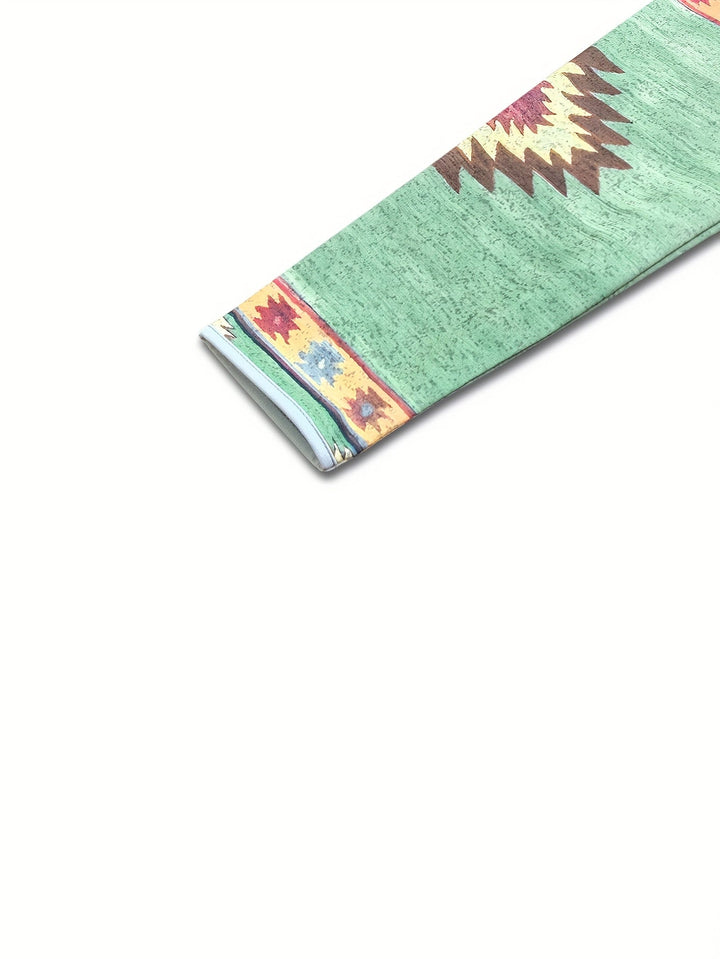 Inspirowany stylem western bluza z kapturem