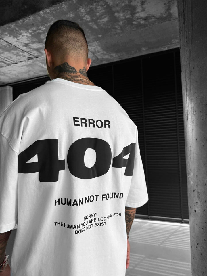 Oversize 404 T-shirt - Ecru
