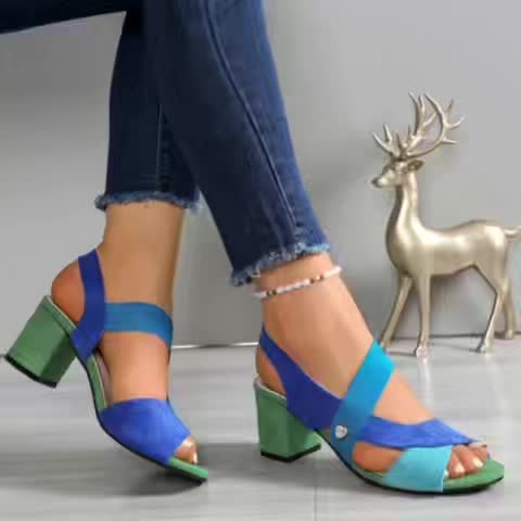 Ortopedyczny komfort Block szpilki