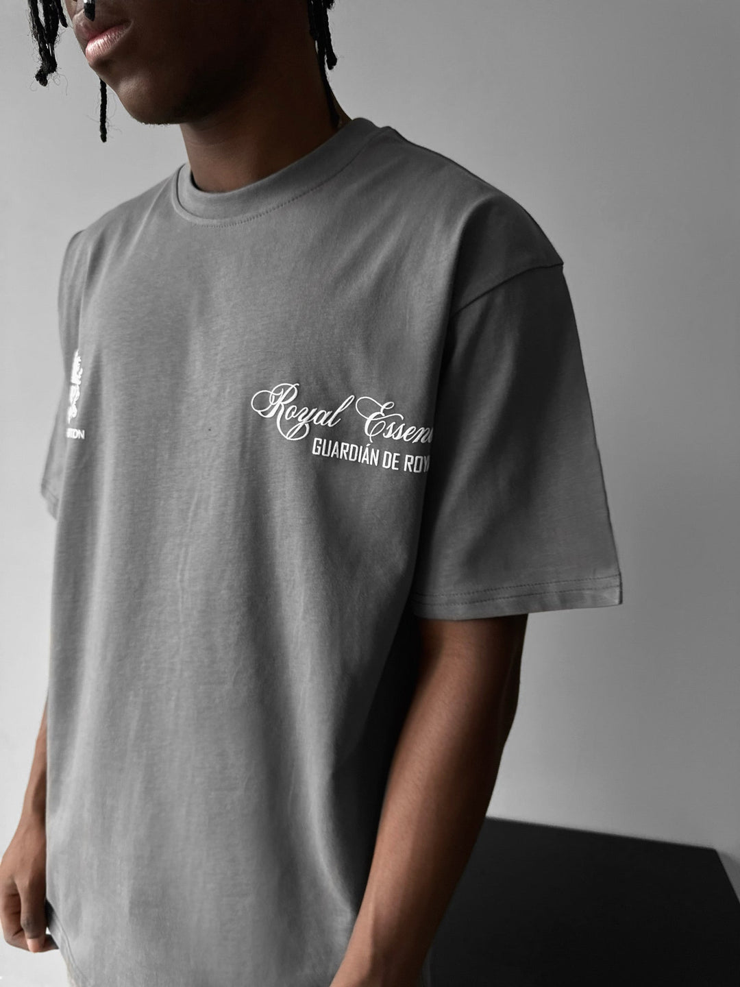 T-shirt Oversize Royale Essence - Antracyt