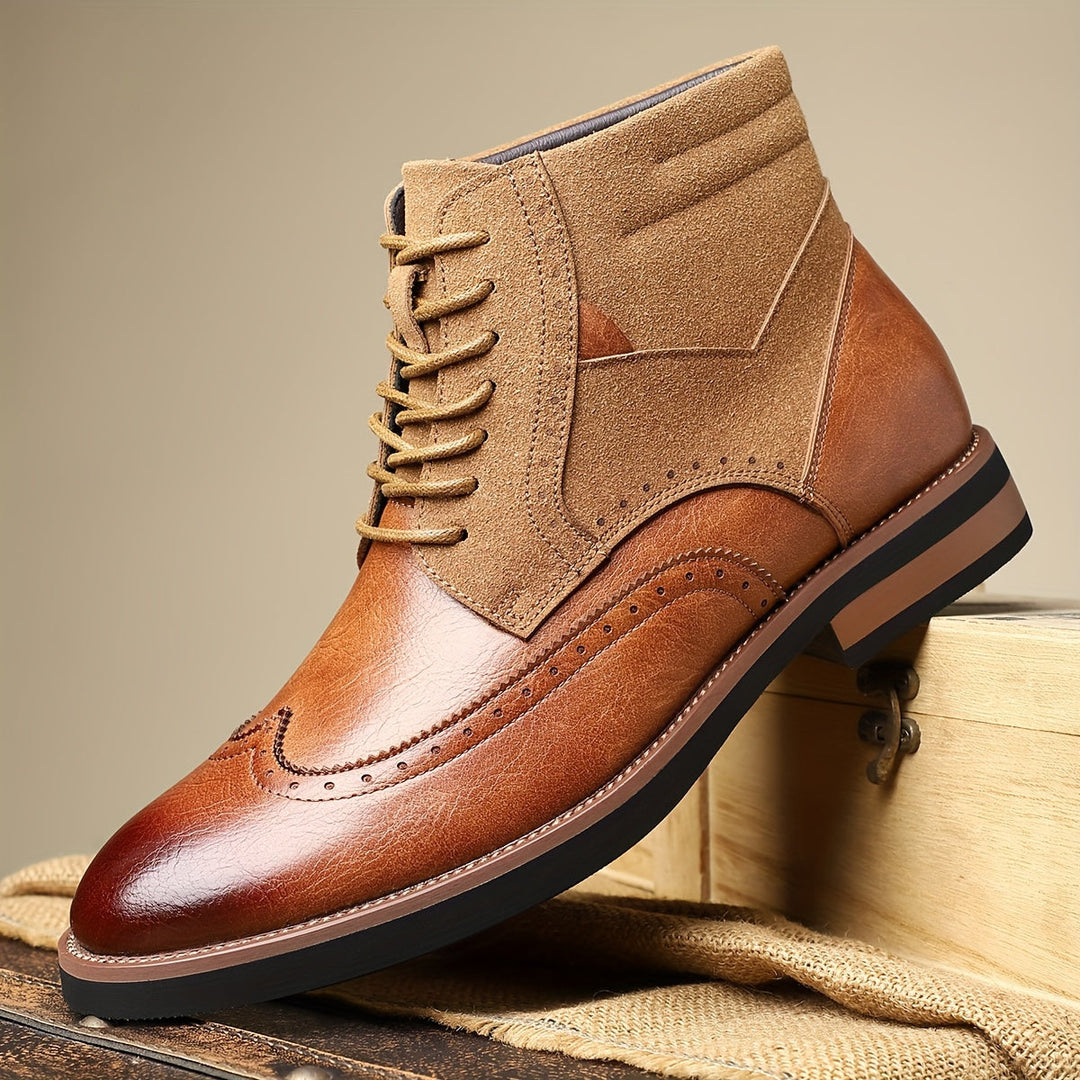 Klasyczny wingtip botki