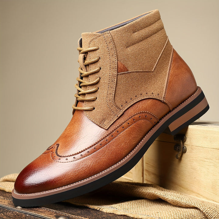 Klasyczny wingtip botki