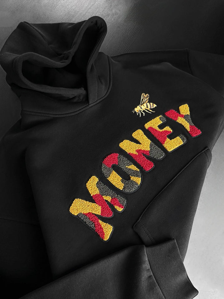 Oversize Money Hoodie - Czarny