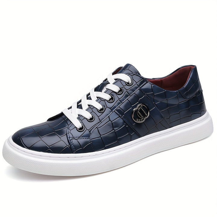 Elegancki fakturowany sneakersy
