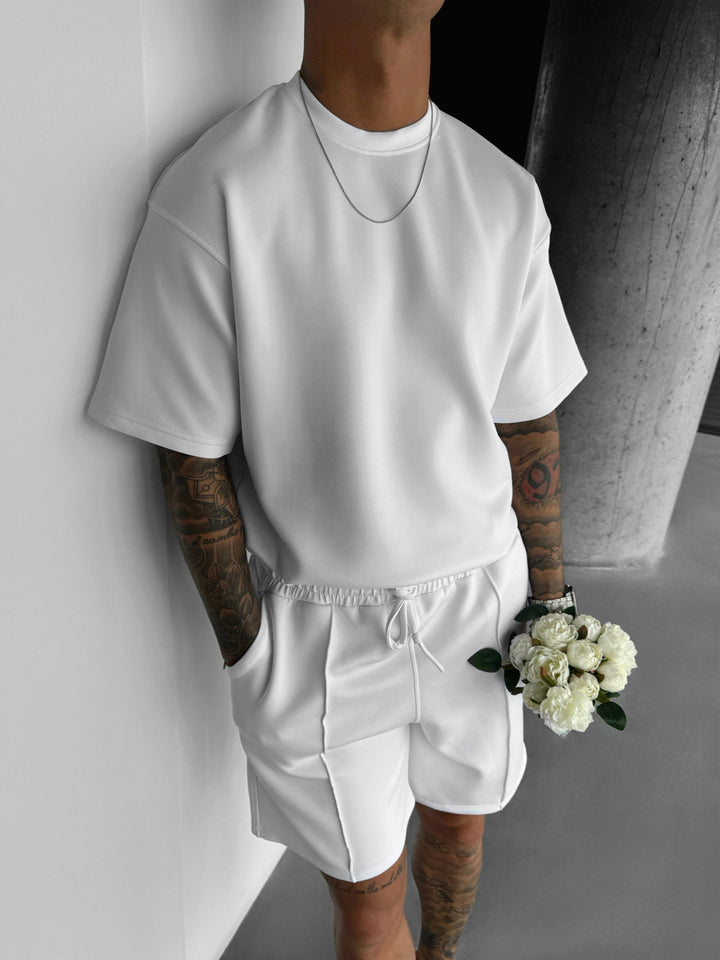 T-shirt Diver Regular Fit - Biały