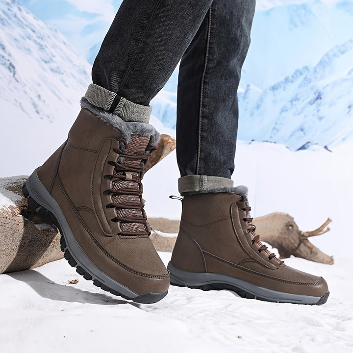 Ciepły-Lined zimowy Trail buty