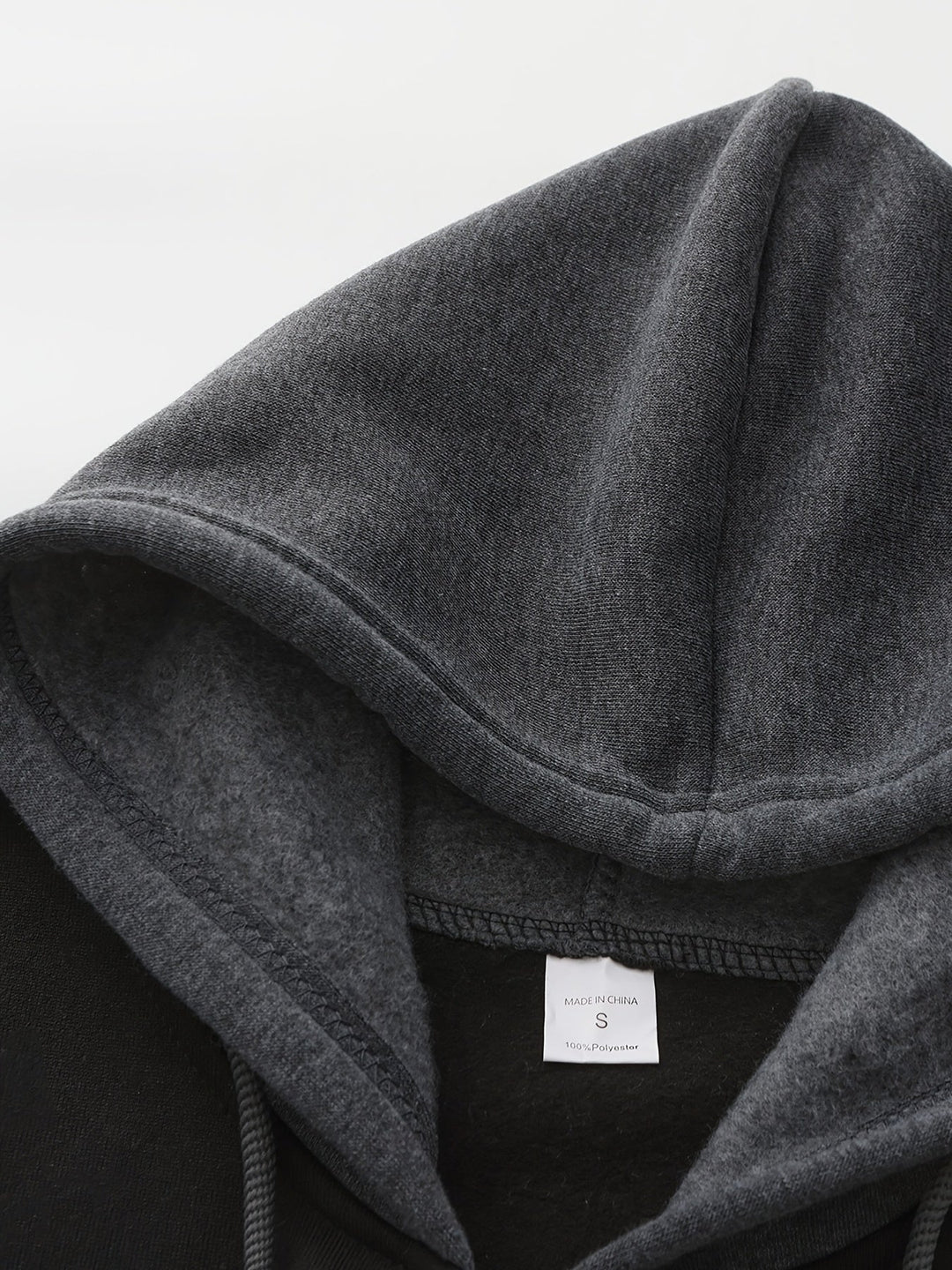 Blok kolorystyczny Zip-Up bluza z kapturem