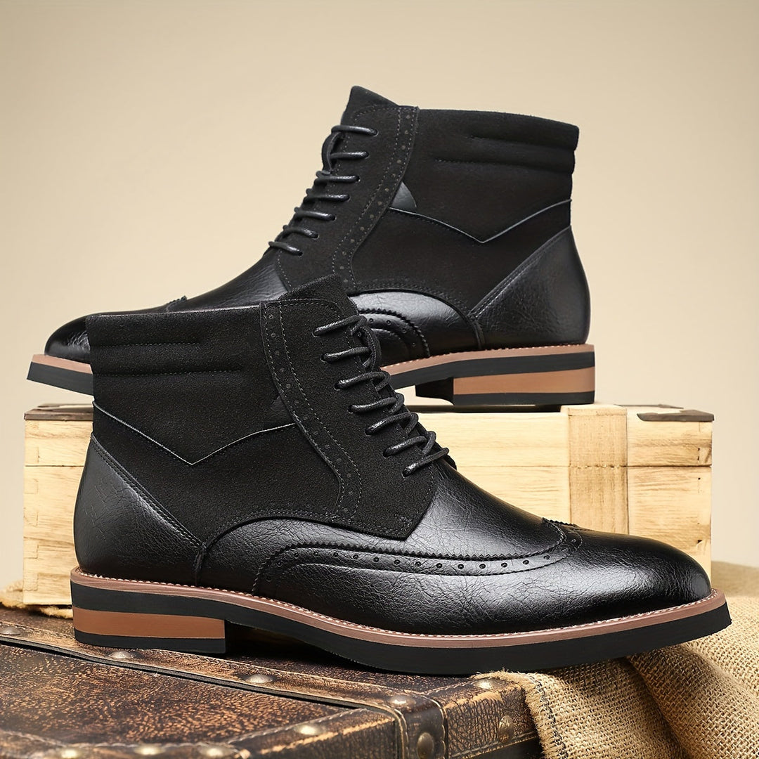 Klasyczny wingtip botki
