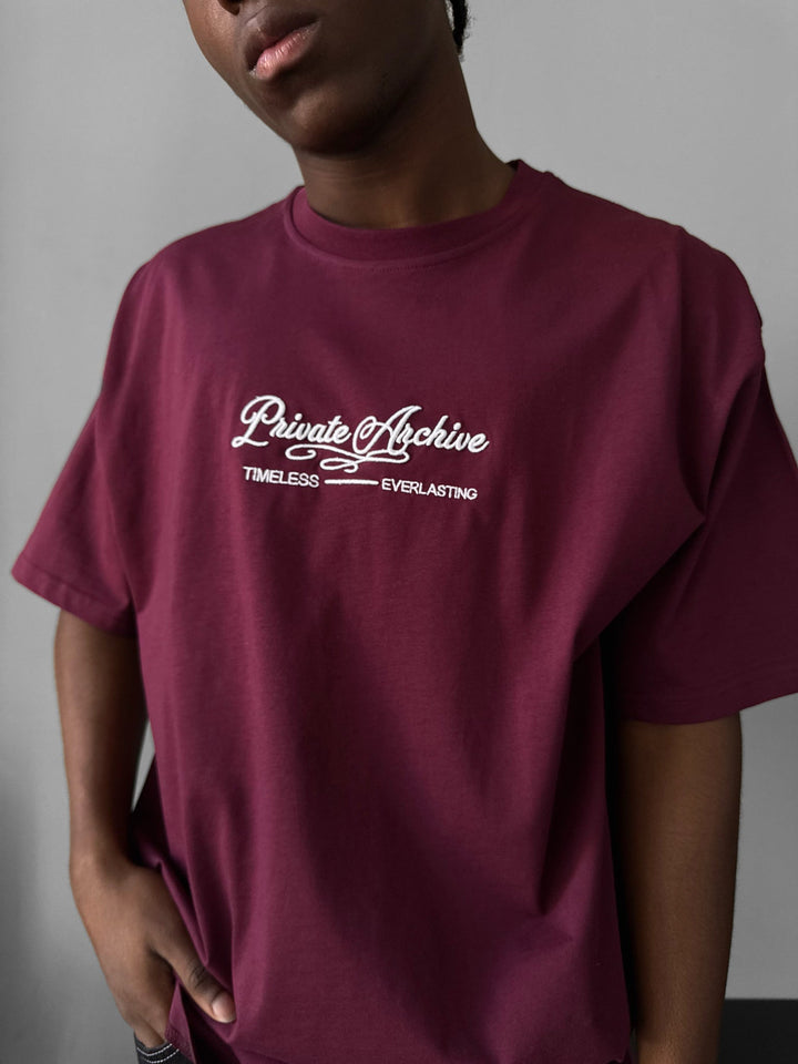 T-shirt Oversize Private Archive - Port Royale