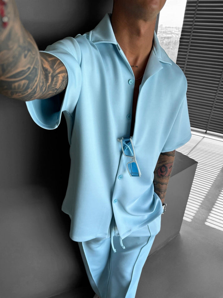 Koszula Diver Oversize - Baby Blue