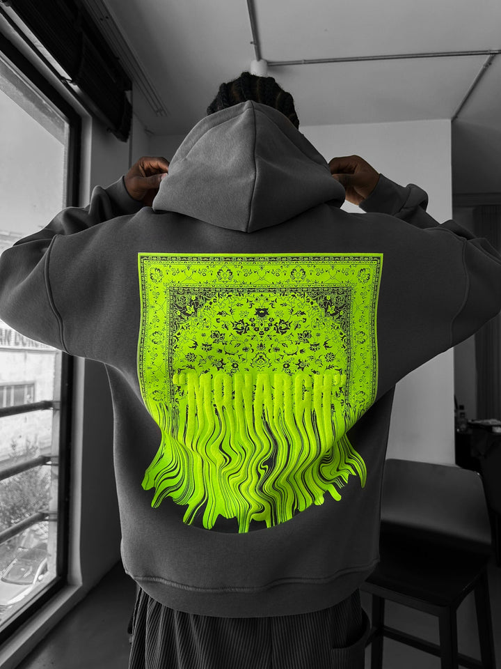Oversize Monarch Hoodie - Antracyt